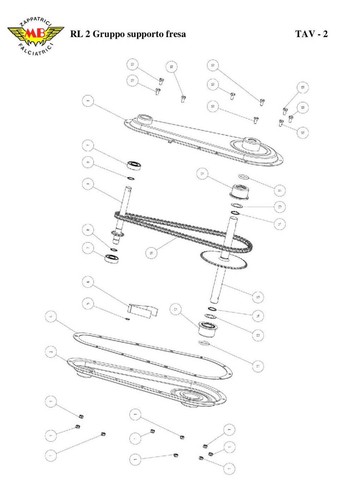 Cuscinetto nylon ricambio - nylon,